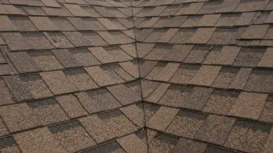 Видео: Гибкая битумная черепица Shinglas Финская аккорд коричневый