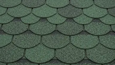 Видео: Гибкая битумная черепица ASSISI verde 473 TEGOLA (COMFORT), 2.9 кв.м