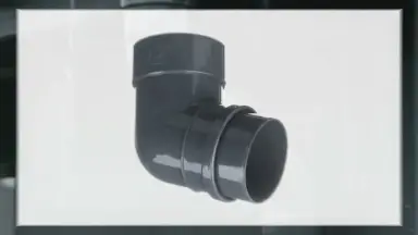 Видео: Колено 72 гр Docke Lux 140/100 мм графит