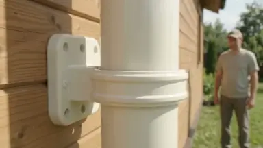Видео: Крепление трубы Docke Lux 140/100 мм пломбир