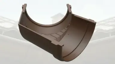 Видео: Угловой элемент 135° Docke Premium шоколад