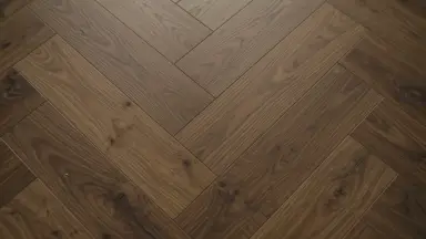 Видео: Кварцвиниловая плитка Invictus коллекция Maximus Click Herringbone 42 Highland Oak Chocolate