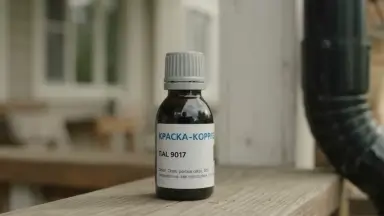 Видео: Краска-корректор 25 мл RAL 9004 - черный