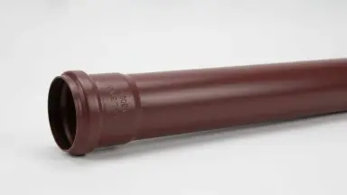 Видео: Труба круглая L=3 м Aquasystem 150/100 мм RAL 3005 Красное вино