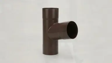 Видео: Тройник Aquasystem Rooftop Drain PU 150/100 мм RAL 8017 - коричневый шоколад