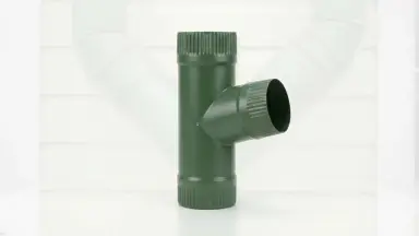 Видео: Тройник Aquasystem Rooftop Drain PU 150/100 мм RAL 6005 Зеленый мох