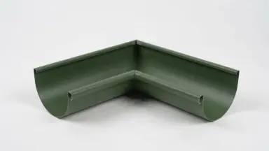 Видео: Угол желоба внутренний 135 гр Aquasystem Rooftop Drain PU 150/100 мм RAL 6005 Зеленый мох