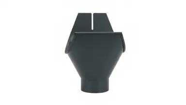 Видео: Выход из желоба Aquasystem 125/90 мм Pural Matt RR 23 Темно-серый