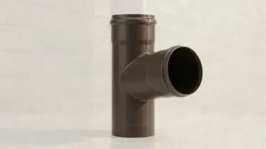 Видео: Тройник Aquasystem Rooftop Drain PU MATT 150/100 мм RR 32- т.коричневый