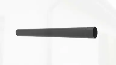 Видео: Труба круглая L=1 м Aquasystem Rooftop Drain PU MATT 150/100 мм RAL 7024 - серый графит