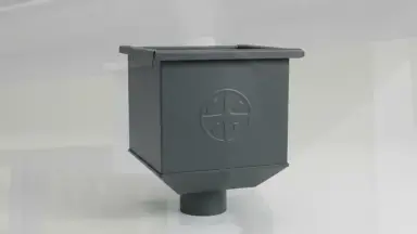 Видео: Воронка для одиночной установки Aquasystem Rooftop Drain PU MATT 150/100 мм RAL 7024 - серый графит