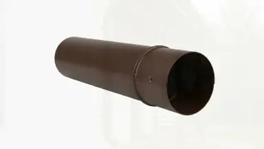 Видео: Труба круглая L=3 м Aquasystem Rooftop Drain PU MATT 150/100 мм RAL 8017 - коричневый шоколад