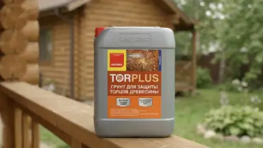 Видео: NEOMID TOR PLUS защита торцов бревен и бруса 5л