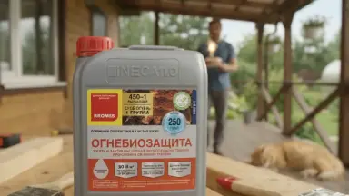 Видео: NEOMID 450-1 огнебиозащита 1 и 2 группа 5 кг