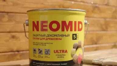 Видео: NEOMID Bio Color Ultra Лессирующий антисептик 2,7 л