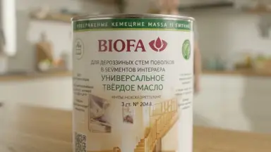 Видео: Biofa 2044 Универсальное твердое масло 2,5л