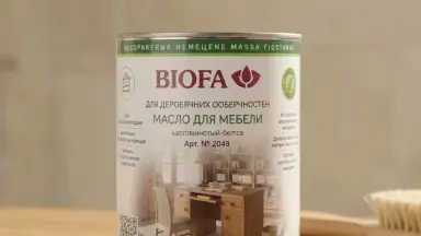 Видео: Biofa 2049 Масло для мебели 0,4л