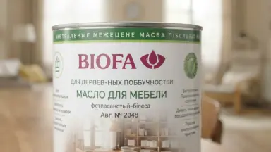 Видео: Biofa 2049 Масло для мебели 2,5л