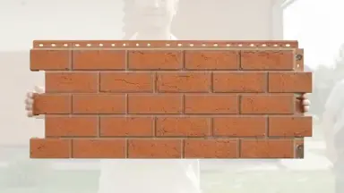 Видео: Фасадная панель Grand Line Design Состаренный кирпич Терракотовый (шов RAL 7006)