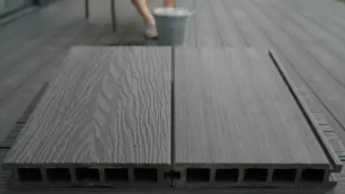 Видео: Террасная доска UnoDeck Vintage 150×24х3000 мм Графит