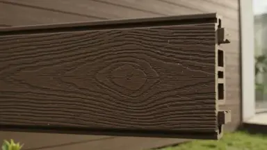 Видео: Сайдинг из дпк savewood sw-cedrus радиальный распил темно-коричневый