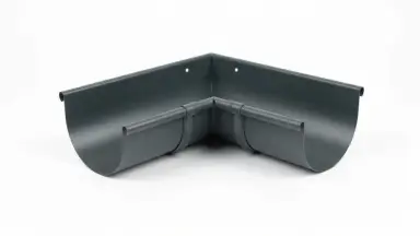 Видео: Водосток Grand Line 150x100  -  Угол желоба наружный 135° RAL 7024