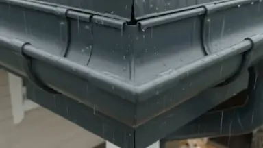 Видео: Водосток Grand Line 150x100  -  Угол желоба наружный 90° RAL 7024
