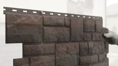 Видео: Фасадная панель Docke, Burg, Schwarzburg Тёмный