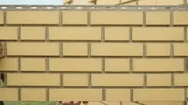 Видео: Фасадная панель Альта-Профиль, Кирпич Клинкерный, Желтый