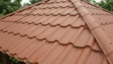 Видео: Металлочерепица классик GL 0,5 GreenCoat Pural RR 750 кирпично-красный (RAL 8004 терракота)