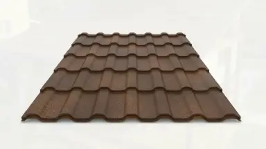 Видео: Металлочерепица кредо 0,45 Safari Twincolor Brown