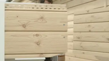 Видео: Блок-хаус 3,0 Grand Line D4,8 бежевый