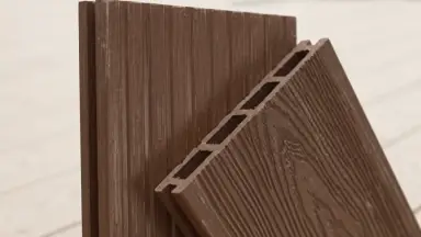 Видео: Террасная доска из ДПК ECODECKING Комфорт 3D Шоколад