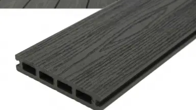 Видео: Террасная доска из ДПК ECODECKING Экстра плюс Графит