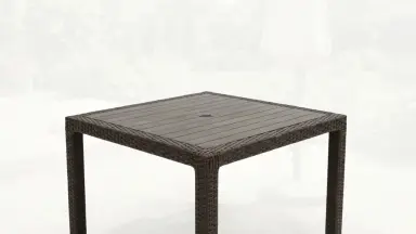 Видео: Стол квадратный Yalta Quatro Table венге
