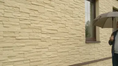 Видео: Фасадная панель Аэлит Пласт плоский Желтый