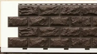 Видео: Фасадная панель Доломит Альпийский прокрашенный Корица