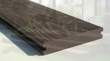 Видео: Террасная доска из ДПК Terrapol Смарт 3D Полнотелая без паза Тик Киото