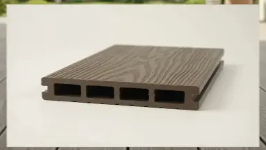 Видео: Террасная доска из ДПК Terrapol Смарт 3D Пустотелая с пазом Венге Соренто