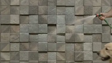 Видео: Фиброцементные панели КАНЬОН коллекция 3D-МОЗАЙКА 45