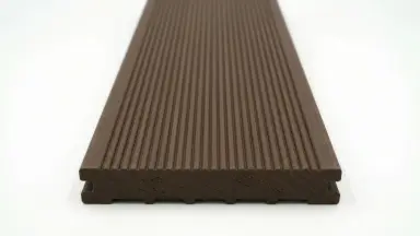 Видео: Доска террасная ДПК NanoWood «Lite» Velvetto односторонняя - Шоколад 140×20