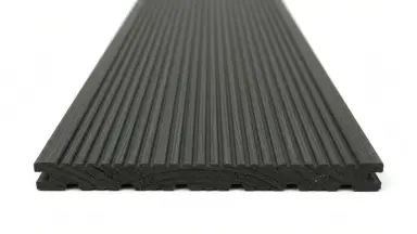 Видео: Доска террасная ДПК NanoWood «Lite» Velvetto односторонняя - Антрацит 140×20