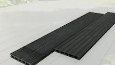 Видео: Террасная доска из ДПК RusDecking Unodeck Mogano - Графит