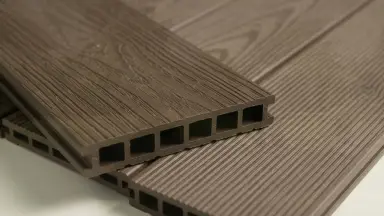 Видео: Террасная доска из ДПК RusDecking Unodeck Vintage - Венге