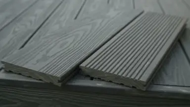 Видео: Террасная доска из ДПК RusDecking Unodeck Solid - Графит