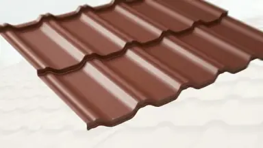 Видео: Металлочерепица модульная Квинта Uno Grand Line c 3D резом 0,5 GreenСoat Pural Matt RR 29 красный (RAL 3009 оксидно-красный)