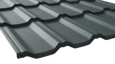 Видео: Металлочерепица модульная Квинта Uno Grand Line c 3D резом 0,5 Rooftop Matte RAL 7024 мокрый асфальт