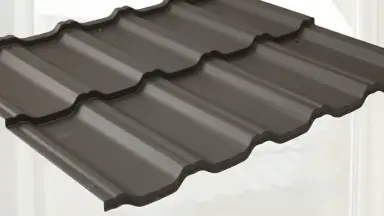 Видео: Металлочерепица модульная Квинта Uno Grand Line c 3D резом 0,5 GreenСoat Pural RR 32 темно-коричневый (RAL 8019 серо-коричневый)