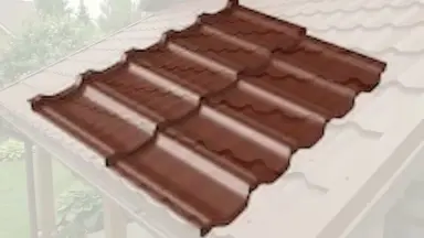 Видео: Металлочерепица модульная Квинта Uno Grand Line c 3D резом 0,45 PE RAL 3005 красное вино