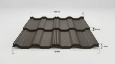 Видео: Металлочерепица модульная Квинта Uno Grand Line c 3D резом 0,5 Velur RR 32 темно-коричневый